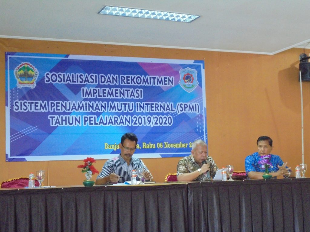 Sosialisasi dan Rekomitmen Implementasi Sistem Penjaminan Mutu Internal Tahun 2019