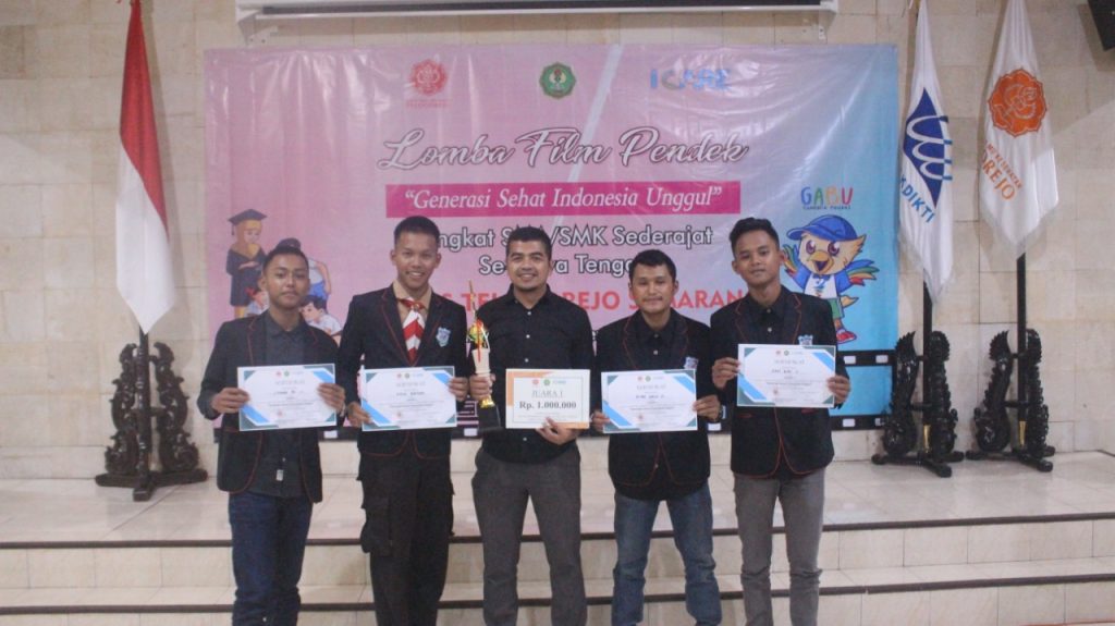 Juara I Lomba Film Pendek Tingkat SMA/SMK Sederajat Se-Jawa Tengah