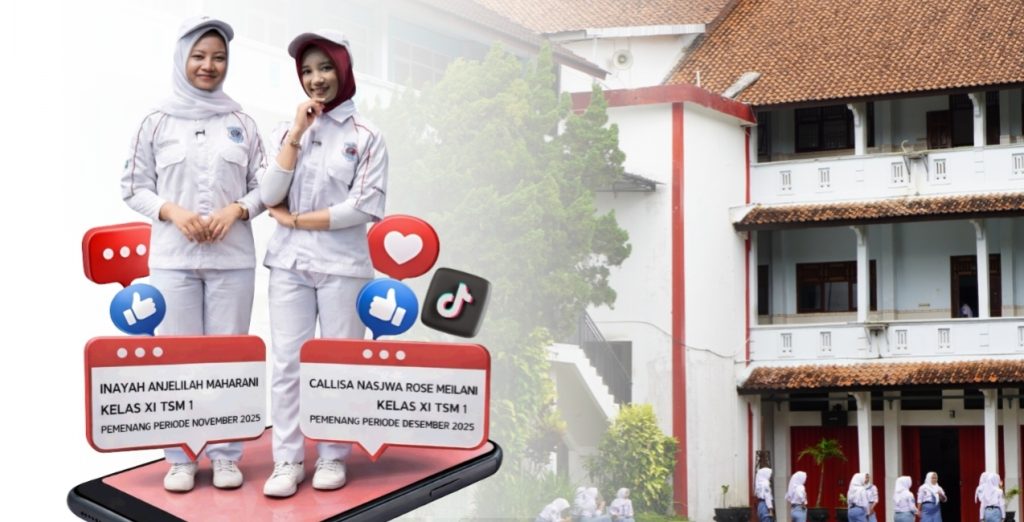 2 Siswi SMK Negeri 2 Bawang SMKreator Lagi!